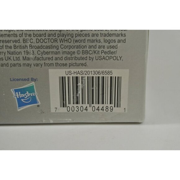 Monopoly Doctor Who Board Game BBC 50th Anniversary Edition Complete 2012 - Picture 8 of 10